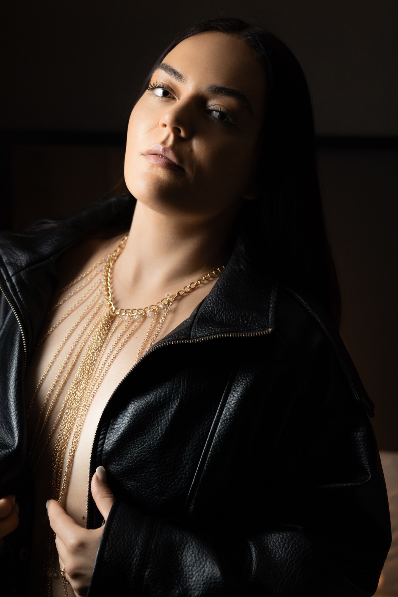 Anonymous Dominika Noir boudoir portrait in Essex 24