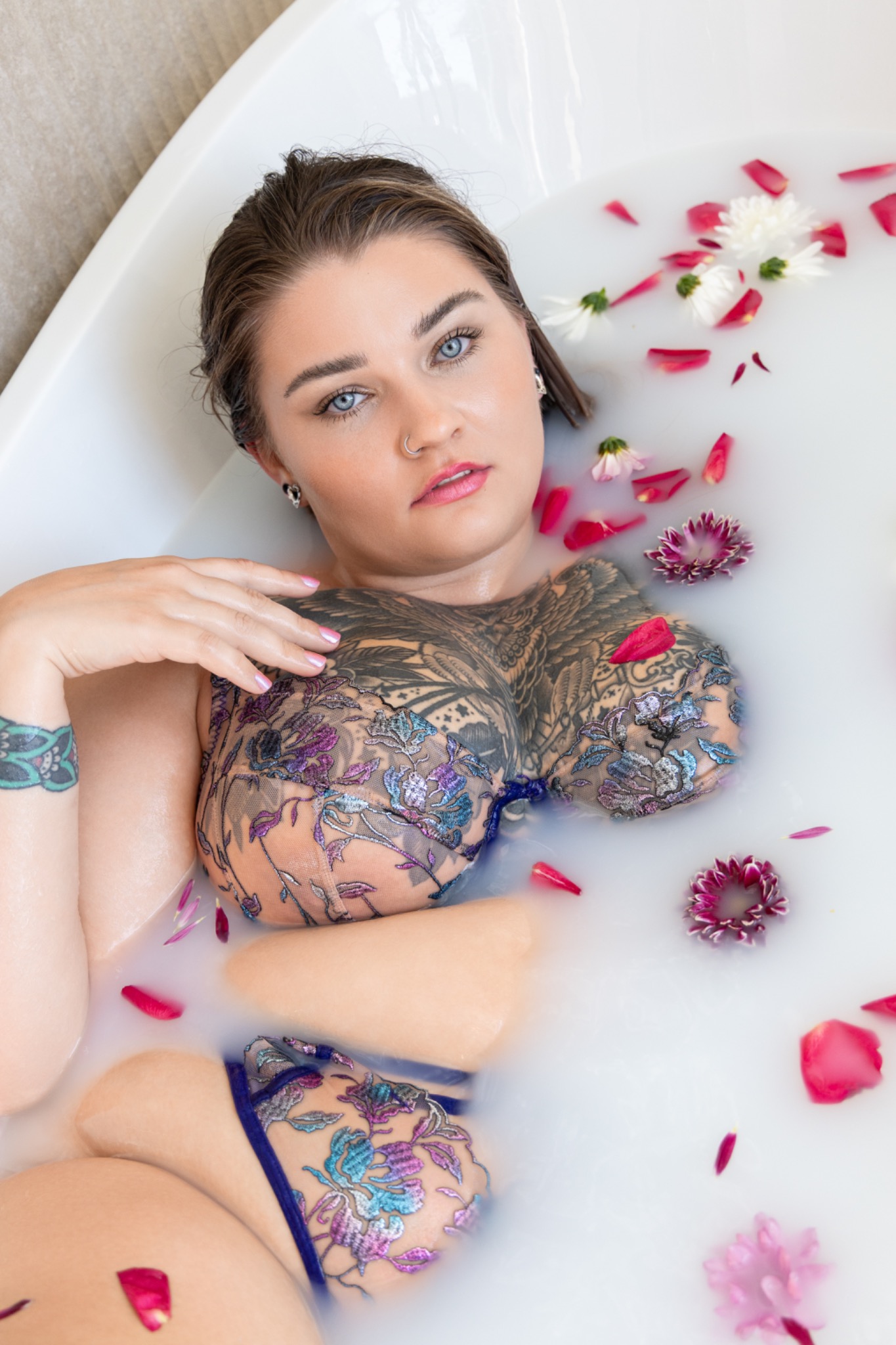 Anonymous Dominika Noir boudoir portrait in Essex 32